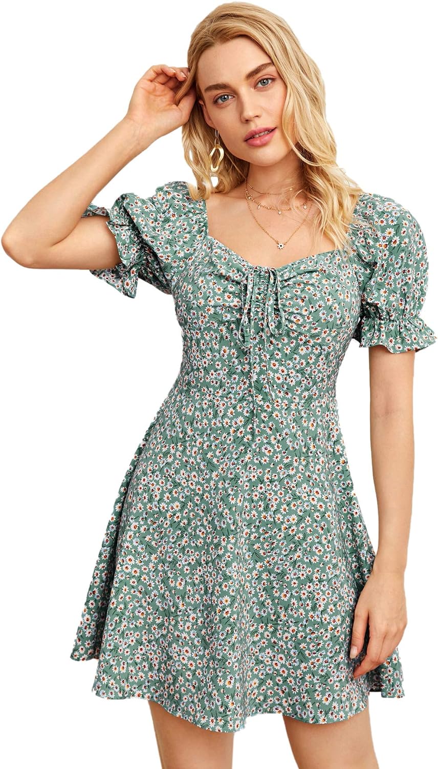 Patrón de costura para vestido de novia (PDF), vestido de fiesta, para adolescentes, para dama, con mangas abullonadas, tallas XS-XXXXL, patrón digital para vestido de lechera.