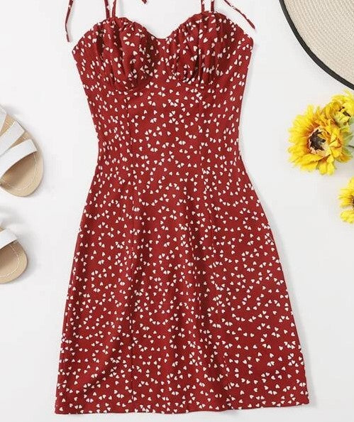 Woman Dress Pattern, Sleeveless Dress, Tie strap, Bustier Digital, PDF Download XS-XL, Mini Dress, Summer Outfit,