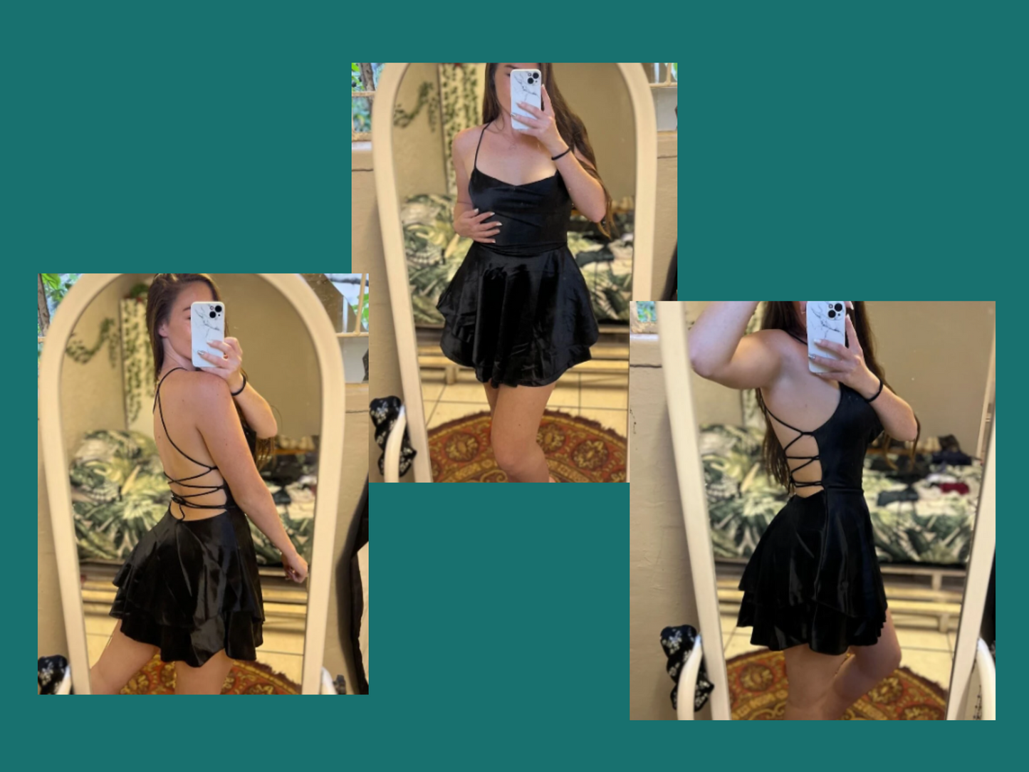 Backless Dress Pattern PDF , Party, Birthday Dress, Sewing Pattern, XS-4XL, Layered Mini Dress