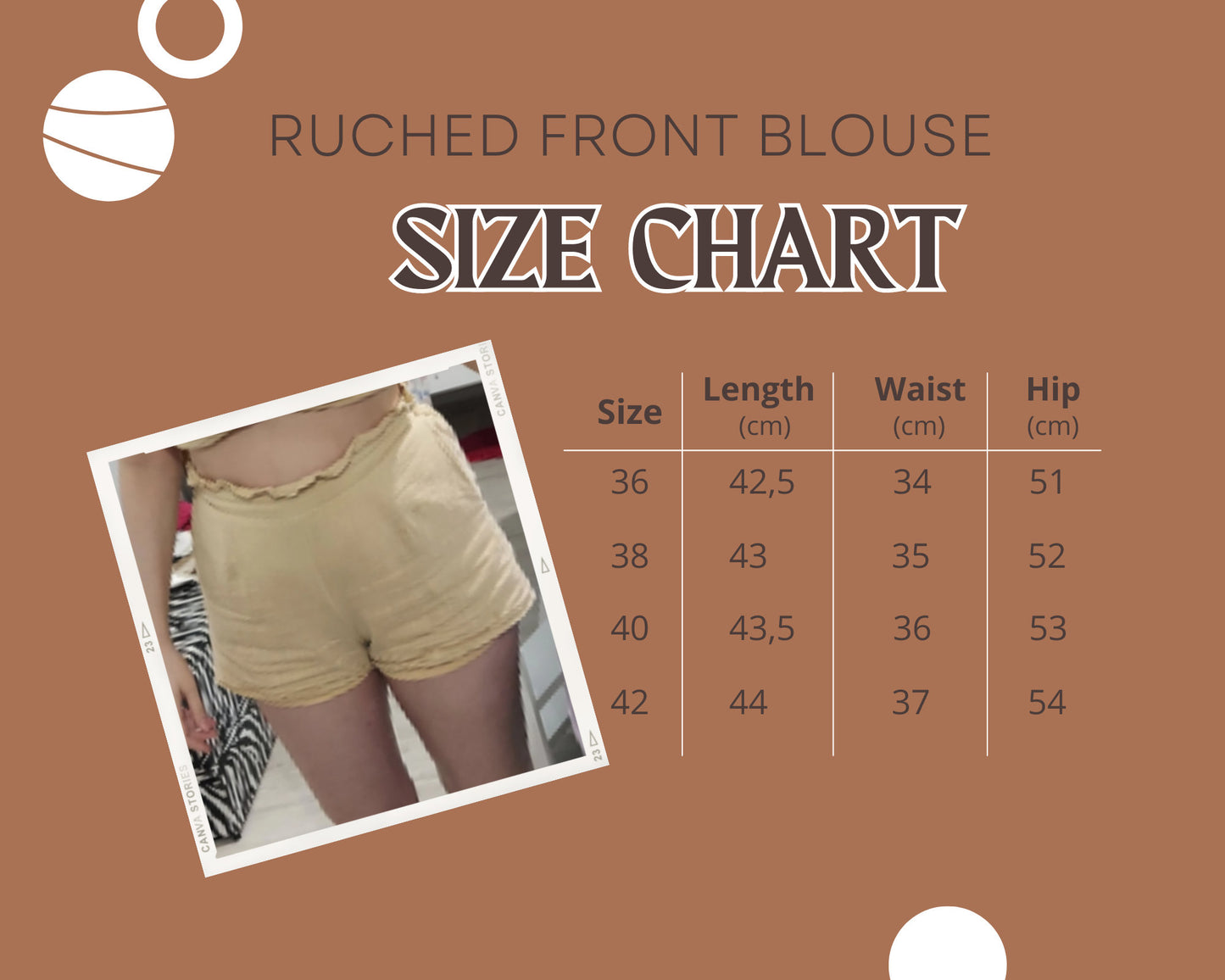 Patrón de blusa con mangas con volantes, blusa con parte delantera torcida, pantalones cortos con cintura PDF SL, conjuntos de lino de dos piezas DIY, ropa de verano
