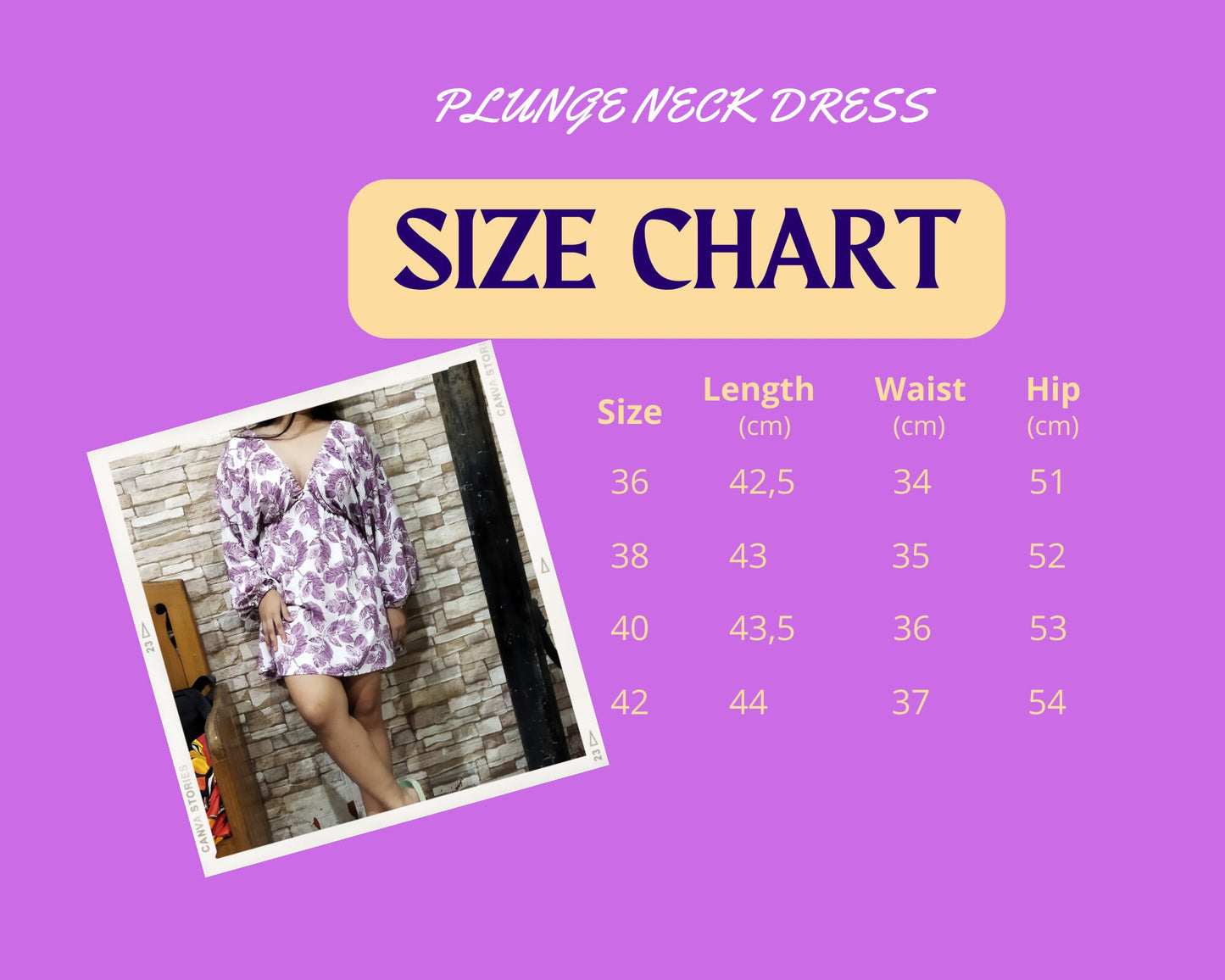Schnittmuster für Kleid mit tiefem Ausschnitt, Urlaubskleid, PDF-Muster, Sexy Damenmode, XS-XXXL, Umstandsmode, tiefer V-Ausschnitt